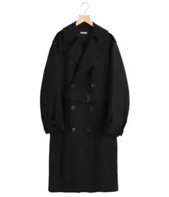 HEUGN "ARTHER" TRENCH COAT 【BLACK］のサムネイル