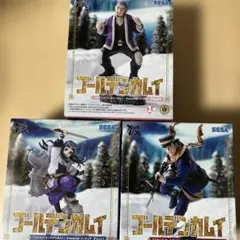ゴールデンカムイ Xross Link フィギュア 杉元佐一 アシㇼパ 白石由竹