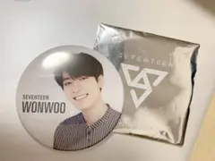 SEVENTEEN POP UP STORE 缶バッジ ウォヌ