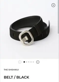 SHISHIKUI Suede b ブラック ベルト SHISHIKUI Suede b ブラック ベルト 完売品⭐︎THE SHISHIKUI
