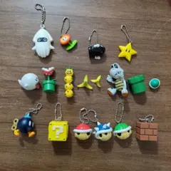 スーパーマリオ フィギュア キーホルダー　いろいろ まとめ売り