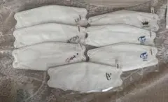 立体型ホワイトマスク　8枚入り　ふつうサイズ