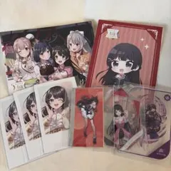 にじさんじ　月ノ美兎　チェキ風カード　周年　特典　セット