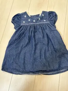 SLAP SLIP デニムワンピース 90サイズのサムネイル
