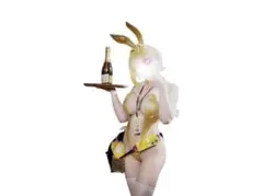 コスプレ　バニー　ニケ　エレグ　NIKKE 逆バニー　黄色　金色のサムネイル