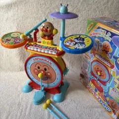 アンパンマン ノリノリライブ　BIG電子ドラム&キーボード　セット