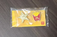McDonald's バッジセット 星型とマックフライポテトのサムネイル