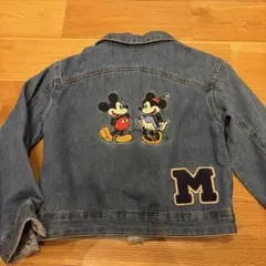 petit main ミッキー ミニー デニムジャケット