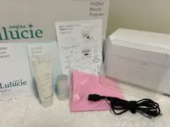 Lulucie 美容器 ミラー付き ホワイト　saqina Lulucie 美容器 ミラー付き ホワイト saqina - メルカリ