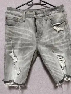 American Eagle Outfitters グレー デニムショーツのサムネイル