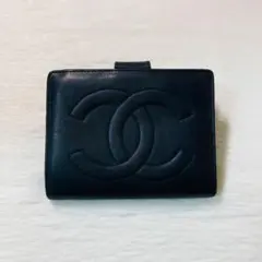 お買い得品　即完売　CHANEL シャネル　二つ折り　財布　折りたたみ　がま口 2025年最新】シャネル がま口 財布の人気アイテム - メルカリ