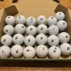 ロストボールBridgestone TOUR B XS 24個セット