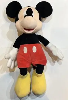 ミッキーマウス ぬいぐるみ 約50cm（足伸ばした状態）