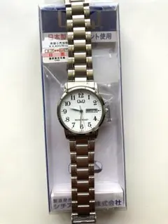 Q&Q 腕時計 アナログ クォーツ シルバーのサムネイル
