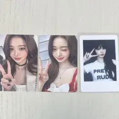 IVE ウォニョン　ラキドロ　withmuu ポラロイド　トレカ