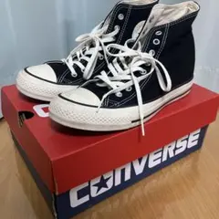 converse All STAR INHEEL HI ブラック　25センチ