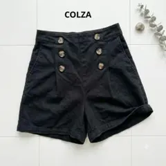 【COLZA】ハニーズ ハーフパンツ ブラック M ハイウエスト 美脚のサムネイル