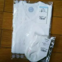 コンビミニ 短肌着とベビーソックス セット