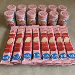 明治ステップ らくらくミルク 120ml 12本 キューブ18本　セット