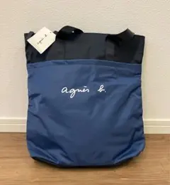 新品！軽量！！agnis b. アニエスベー ナイロン　トートバッグ