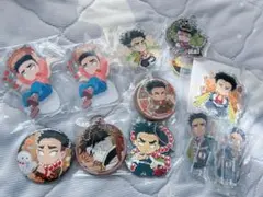 鬼滅の刃　悲鳴嶼行冥　ひめじまぎょうめい　缶バッジ　アクリルスタンド