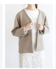 テチチ ダンボールニットブルゾン