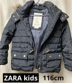 ZARA KIDS GIRLS コート ブラック 116cm