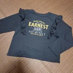 トレーナー トップス フリル Mサイズ