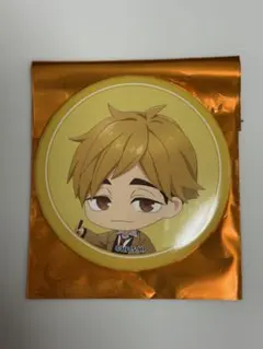 ハイキュー　スマイルベースカフェ　缶バッジ 宮侑　稲荷崎高校