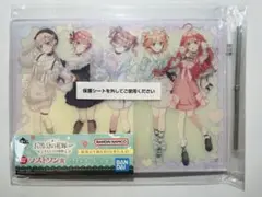 一番くじ　五等分の花嫁　ラストワン賞　アクリルボード