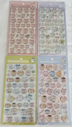 ちいかわ ボンボンドロップシール 4点セット