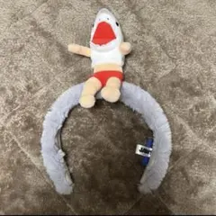 【公式】美品USJジョーズサメ人間カチューシャ