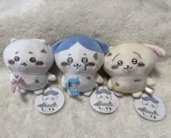 ちいかわ とぼとぼぬいぐるみ 全3種 ハチワレ うさぎ タグ付き