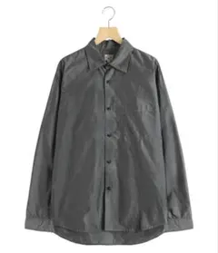 マディソンブルー HAMPTON バックサテンシャツ 00 チャコールブラック