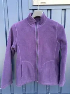 【UNIQLO】リバーシブルフリースジャケット　パープル　Lサイズ