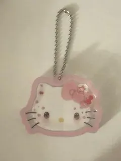 【訳あり】ハローキティ シャカシャカアクリルチャームハローキティ キーホルダー