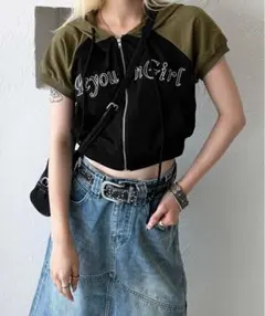 sedacle ショート丈ジップ トップスのサムネイル
