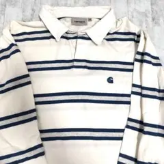 極太ボーダー Carhartt WIP ラガーシャツ XXL Y2K アーカイブ