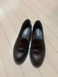 美品】 SHIPS any ENESS ブラウン ローファー 革靴 24.5 - メルカリ