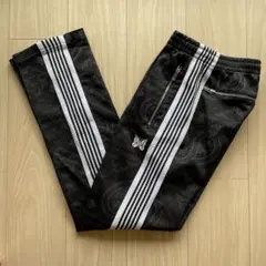 Needles nubian別注　トラックパンツ　ナロー　ブラック