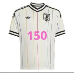 キッズ サッカー日本代表 2026 アウェイ ユニフォーム 半袖130 水色 