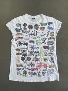 Stussy マルチロゴ カットオフtee 00s - メルカリ