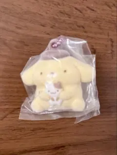 サンリオキャラクターズ　ふわわフロッキーマスコット　ポムポムプリン