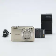 CASIO EXILIM EX-ZR500 ゴールド 動作品 バッテリー付 - メルカリ