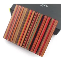 ☆店頭完売☆新品☆箱付 ポールスミス 人気ビンテージマルチ 折り財布☆