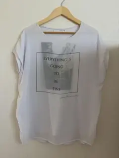 Bou Jeloud 半袖Tシャツ フォトプリント ホワイト