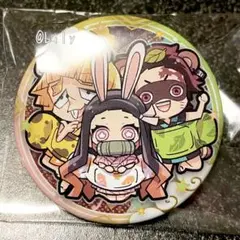 鬼滅の刃 竈門炭治郎&竈門禰豆子&我妻善逸 キャラばんちょうこう缶バッジ 伍ノ型