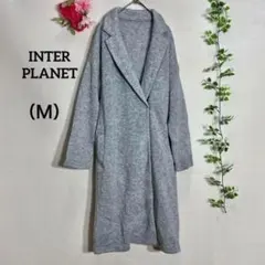 『INTER PLANET』 インタープラネット (M) ロングコート　腰紐付のサムネイル