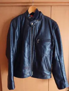 極美品/別注】VANSON 3/4 スリークオーターシングルライダース 36 