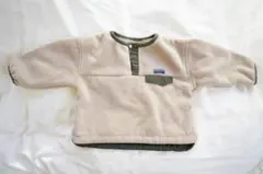 フリース 裏起毛 トレーナー ベージュ アウター